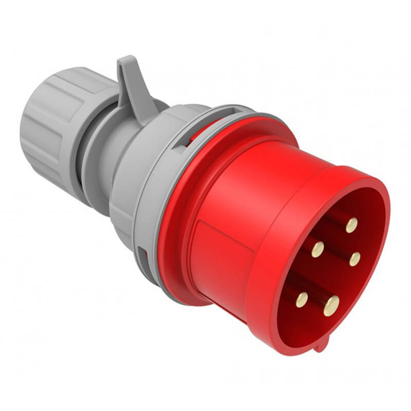 Bemis BC1-1505-2011 CEE Norm 5x16A Düz Fiş – 3P+E+N Endüstriyel Fiş (IP44)