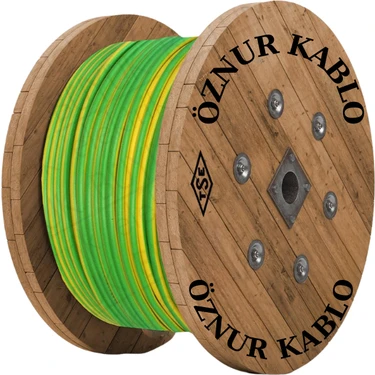 Öznur Kablo 120 mm H07V-U (NYA) 450/750 V - Sarı/Yeşil