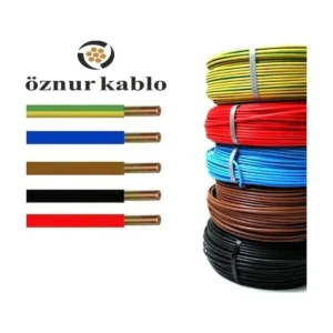 Öznur Kablo 35 mm H07V-U (NYA) 450/750 V - Sarı/Yeşil