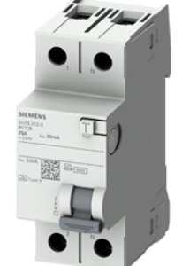 Siemens 2x25 Amper 300 mA Kaçak Akım Koruma Rölesi 5SV5612-6