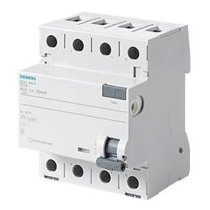 Siemens 4x40A 300mA Kaçak Akım Koruma Rölesi 5SV5644-6